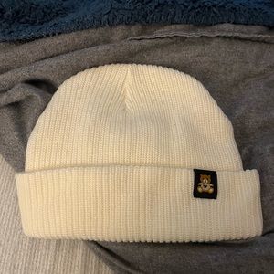 Teddy Fresh Heavy Gauge Off White Cream Beanie Hat